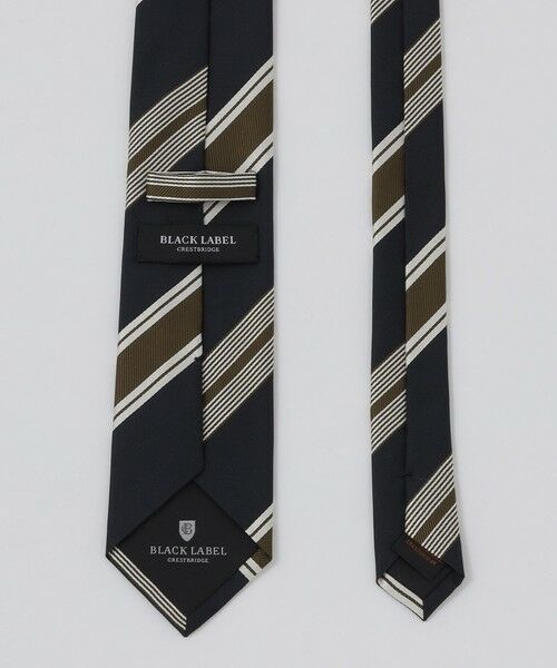 BLUE LABEL / BLACK LABEL CRESTBRIDGE / ブルーレーベル / ブラックレーベル・クレストブリッジ  ネクタイ | アクセントカラーレジメンタルタイ | 詳細3