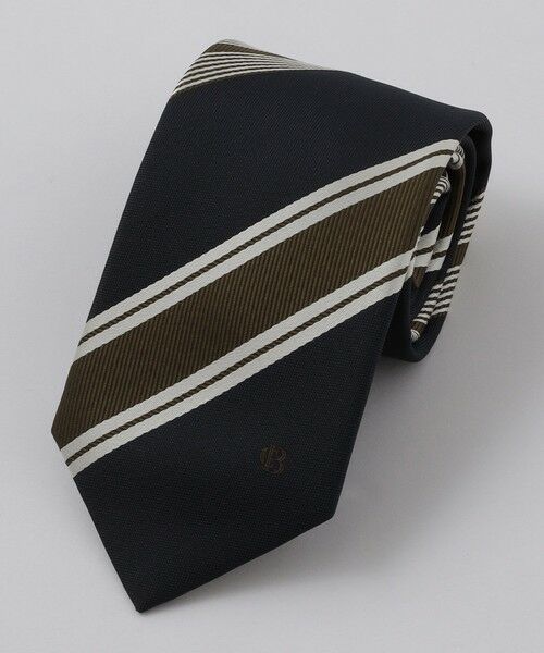 BLUE LABEL / BLACK LABEL CRESTBRIDGE / ブルーレーベル / ブラックレーベル・クレストブリッジ  ネクタイ | アクセントカラーレジメンタルタイ | 詳細4