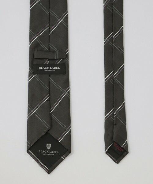 BLUE LABEL / BLACK LABEL CRESTBRIDGE / ブルーレーベル / ブラックレーベル・クレストブリッジ  ネクタイ | サテンブロックコンビチェックタイ | 詳細3