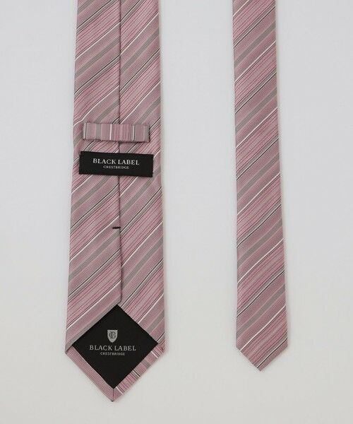 BLUE LABEL / BLACK LABEL CRESTBRIDGE / ブルーレーベル / ブラックレーベル・クレストブリッジ  ネクタイ | インポートサテンレジメンタルタイ | 詳細1
