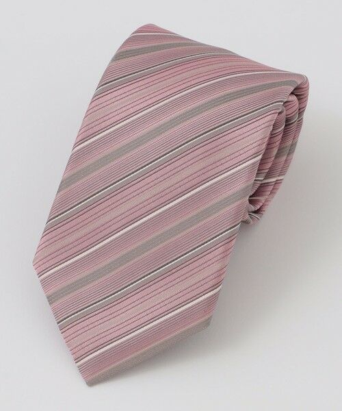 BLUE LABEL / BLACK LABEL CRESTBRIDGE / ブルーレーベル / ブラックレーベル・クレストブリッジ  ネクタイ | インポートサテンレジメンタルタイ | 詳細2