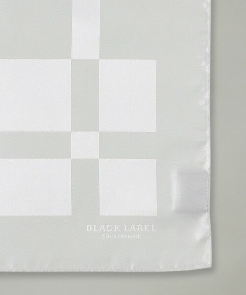 BLUE LABEL / BLACK LABEL CRESTBRIDGE / ブルーレーベル / ブラックレーベル・クレストブリッジ  ネクタイ | ジャカードクレストブリッジチェックチーフ | 詳細1