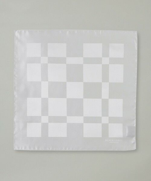 BLUE LABEL / BLACK LABEL CRESTBRIDGE / ブルーレーベル / ブラックレーベル・クレストブリッジ  ネクタイ | ジャカードクレストブリッジチェックチーフ | 詳細2