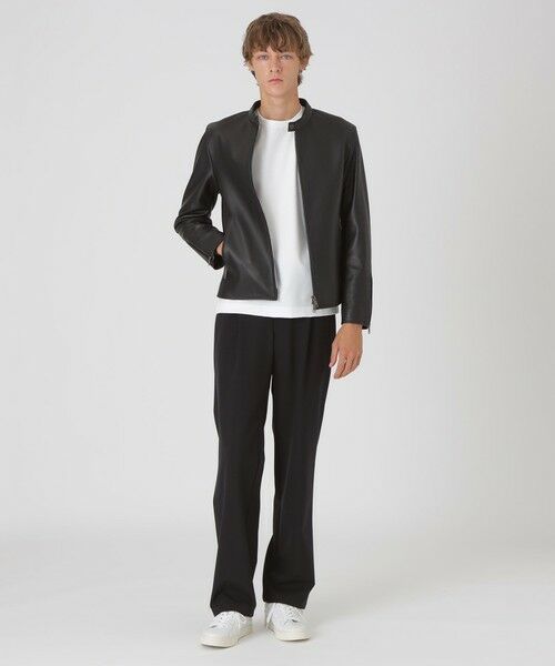 BLUE LABEL / BLACK LABEL CRESTBRIDGE / ブルーレーベル / ブラックレーベル・クレストブリッジ その他アウター | シープレザーライダース | 詳細1