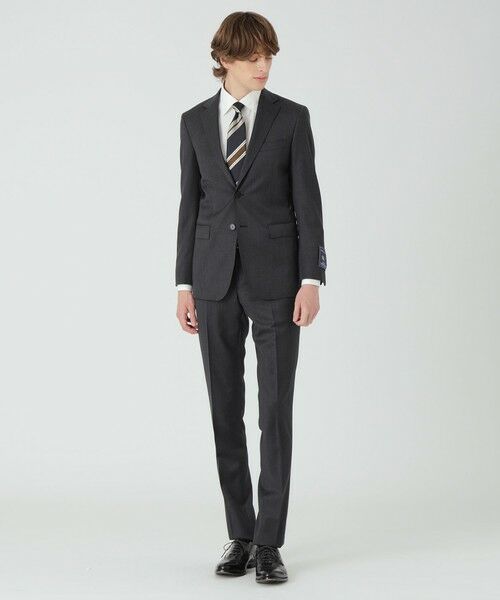 BLUE LABEL / BLACK LABEL CRESTBRIDGE / ブルーレーベル / ブラックレーベル・クレストブリッジ セットアップ | MARTINSONSダークグレーソリッド | 詳細1