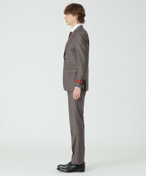 BLUE LABEL / BLACK LABEL CRESTBRIDGE / ブルーレーベル / ブラックレーベル・クレストブリッジ セットアップ | 【一部店舗限定】MINOVAクラシカルブラウングレンチェックスーツ | 詳細2