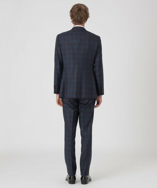 BLUE LABEL / BLACK LABEL CRESTBRIDGE / ブルーレーベル / ブラックレーベル・クレストブリッジ セットアップ | 【一部店舗限定】TALLIA DI DELFINO マローネチェックスリーピーススーツ | 詳細3