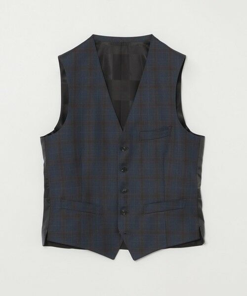 BLUE LABEL / BLACK LABEL CRESTBRIDGE / ブルーレーベル / ブラックレーベル・クレストブリッジ セットアップ | 【一部店舗限定】TALLIA DI DELFINO マローネチェックスリーピーススーツ | 詳細7