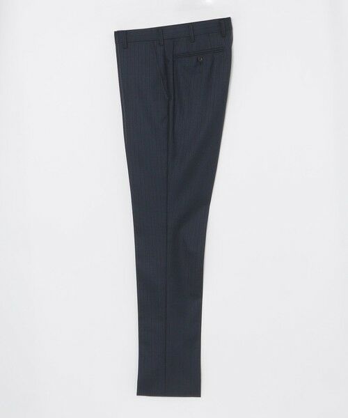 BLUE LABEL / BLACK LABEL CRESTBRIDGE / ブルーレーベル / ブラックレーベル・クレストブリッジ セットアップ | MIYUKIプルシャンブルーシャドーストライプスリーピーススーツ | 詳細8