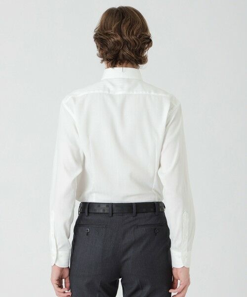 BLUE LABEL / BLACK LABEL CRESTBRIDGE / ブルーレーベル / ブラックレーベル・クレストブリッジ シャツ・ブラウス | ハイストレッチシャドーストライプセミワイドカラーシャツ | 詳細3