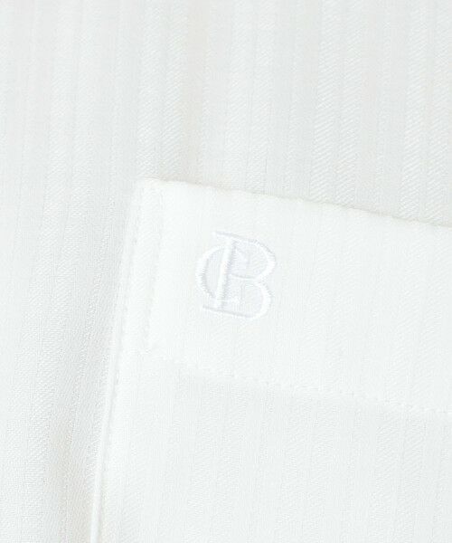 BLUE LABEL / BLACK LABEL CRESTBRIDGE / ブルーレーベル / ブラックレーベル・クレストブリッジ シャツ・ブラウス | ハイストレッチシャドーストライプセミワイドカラーシャツ | 詳細4
