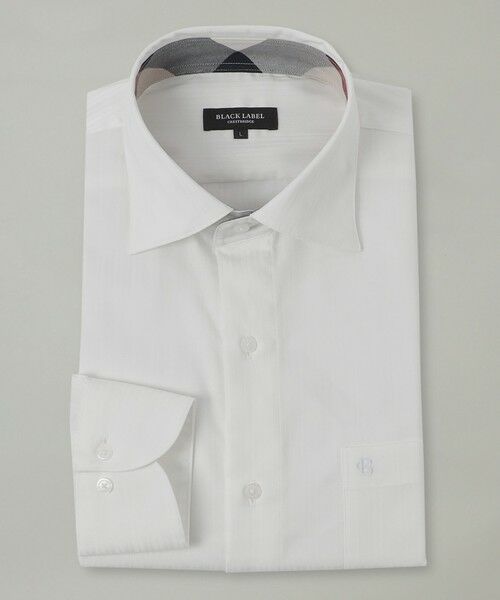 BLUE LABEL / BLACK LABEL CRESTBRIDGE / ブルーレーベル / ブラックレーベル・クレストブリッジ シャツ・ブラウス | ハイストレッチシャドーストライプセミワイドカラーシャツ | 詳細5