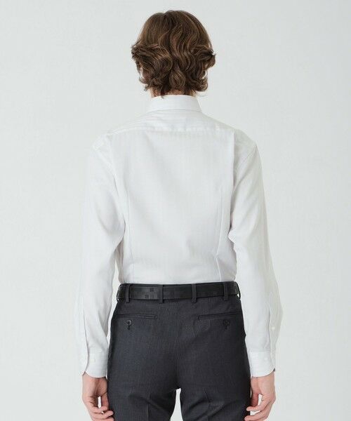 BLUE LABEL / BLACK LABEL CRESTBRIDGE / ブルーレーベル / ブラックレーベル・クレストブリッジ シャツ・ブラウス | ハイストレッチシャドーストライプセミワイドカラーシャツ | 詳細8