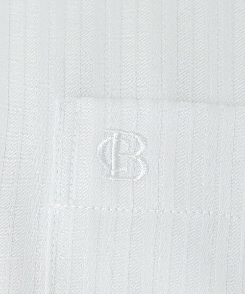 BLUE LABEL / BLACK LABEL CRESTBRIDGE / ブルーレーベル / ブラックレーベル・クレストブリッジ シャツ・ブラウス | ハイストレッチシャドーストライプセミワイドカラーシャツ | 詳細9