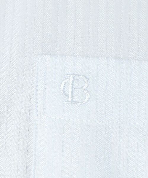 BLUE LABEL / BLACK LABEL CRESTBRIDGE / ブルーレーベル / ブラックレーベル・クレストブリッジ シャツ・ブラウス | ハイストレッチシャドーストライプセミワイドカラーシャツ | 詳細14