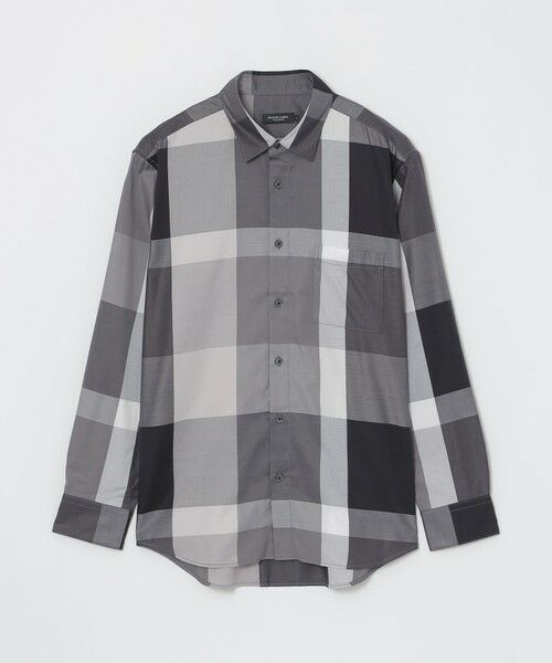 BLUE LABEL / BLACK LABEL CRESTBRIDGE / ブルーレーベル / ブラックレーベル・クレストブリッジ シャツ・ブラウス | キュプラミックスオーガニックコットンクレストブリッジチェックシャツ | 詳細4