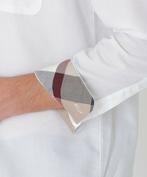 BLUE LABEL / BLACK LABEL CRESTBRIDGE / ブルーレーベル / ブラックレーベル・クレストブリッジ シャツ・ブラウス | オーガニックコットンピンオックスシャツ | 詳細4