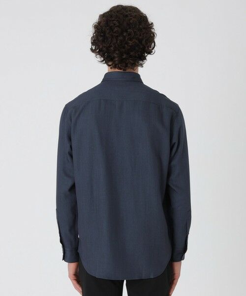 BLUE LABEL / BLACK LABEL CRESTBRIDGE / ブルーレーベル / ブラックレーベル・クレストブリッジ  シャツ・ブラウス | デニムライクパッチワークシャツ | 詳細8