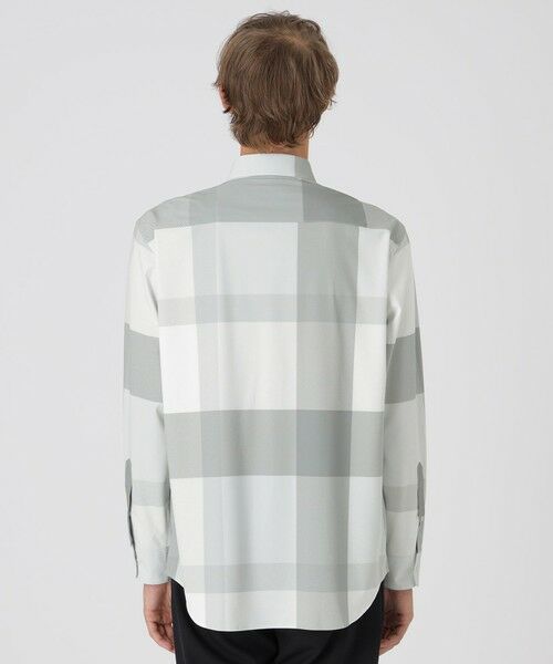 BLUE LABEL / BLACK LABEL CRESTBRIDGE / ブルーレーベル / ブラックレーベル・クレストブリッジ シャツ・ブラウス | トリコットクレストブリッジチェックシャツ | 詳細3