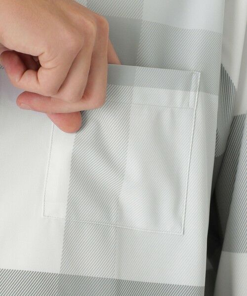 BLUE LABEL / BLACK LABEL CRESTBRIDGE / ブルーレーベル / ブラックレーベル・クレストブリッジ シャツ・ブラウス | トリコットクレストブリッジチェックシャツ | 詳細4