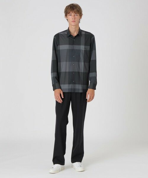 BLUE LABEL / BLACK LABEL CRESTBRIDGE / ブルーレーベル / ブラックレーベル・クレストブリッジ シャツ・ブラウス | トリコットクレストブリッジチェックシャツ | 詳細6