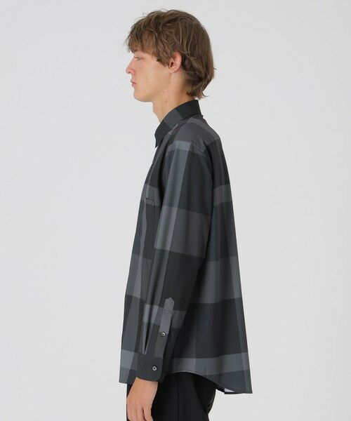 BLUE LABEL / BLACK LABEL CRESTBRIDGE / ブルーレーベル / ブラックレーベル・クレストブリッジ シャツ・ブラウス | トリコットクレストブリッジチェックシャツ | 詳細7