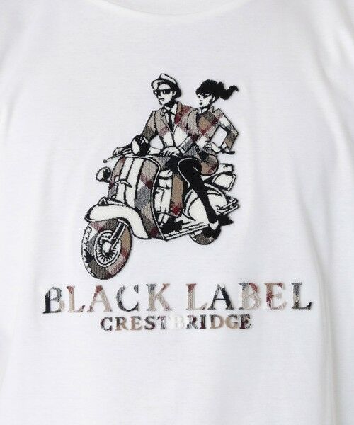 ハブラシスクーターTシャツ （カットソー）｜BLUE LABEL / BLACK