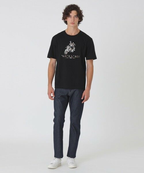 ハブラシスクーターTシャツ （カットソー）｜BLUE LABEL / BLACK
