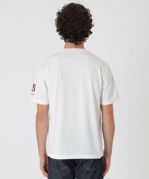 BLUE LABEL / BLACK LABEL CRESTBRIDGE / ブルーレーベル / ブラックレーベル・クレストブリッジ  カットソー | 10カラーレタードスリーブTシャツ | 詳細3