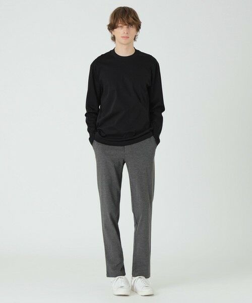 【新品】ブラックレーベルクレストブリッジ　カットソー　L　黒　バーバリー　266 BLACK LABEL CRESTBRIDGE - 【新品】ブラックレーベルクレスト