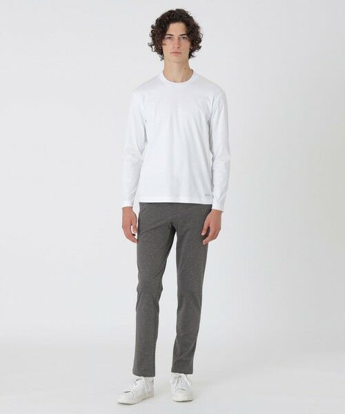 BLUE LABEL / BLACK LABEL CRESTBRIDGE / ブルーレーベル / ブラックレーベル・クレストブリッジ その他パンツ | CARREMAN ツイルジャージーイージートラウザーズ | 詳細9