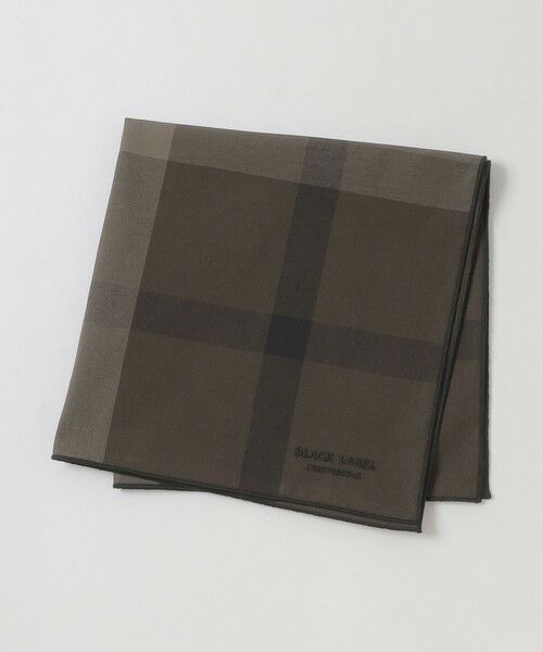 BLUE LABEL / BLACK LABEL CRESTBRIDGE/ブルーレーベル / ブラックレーベル・クレストブリッジ クレストブリッジチェックハンカチーフ ブラウン9 F BLUE LABEL / BLACK LABEL CRESTBRIDGE/ブルーレーベル / ブラックレーベル・クレストブリッジ クレストブリッジチェックハンカチーフ ブラウン9 F
