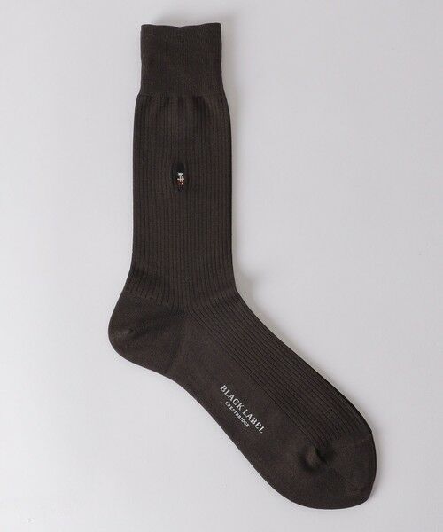 BLUE LABEL / BLACK LABEL CRESTBRIDGE / ブルーレーベル / ブラックレーベル・クレストブリッジ  その他小物 | ガーズマンソリッドドレスソックス | 詳細10