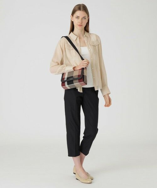 BLUE LABEL / BLACK LABEL CRESTBRIDGE / ブルーレーベル / ブラックレーベル・クレストブリッジ  ショルダーバッグ | クレストブリッジチェックキャンバスかぶせショルダー | 詳細2