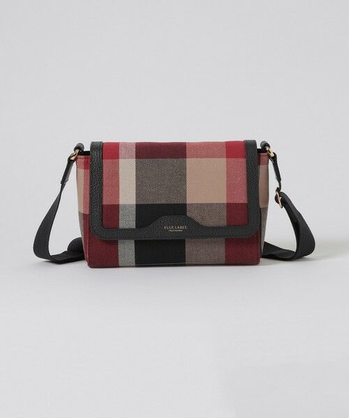 BLUE LABEL / BLACK LABEL CRESTBRIDGE / ブルーレーベル / ブラックレーベル・クレストブリッジ  ショルダーバッグ | クレストブリッジチェックキャンバスかぶせショルダー | 詳細7