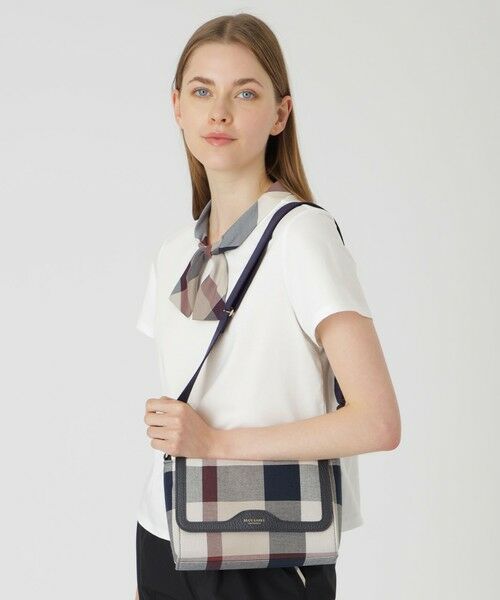 BLUE LABEL / BLACK LABEL CRESTBRIDGE / ブルーレーベル / ブラックレーベル・クレストブリッジ  ショルダーバッグ | クレストブリッジチェックキャンバスかぶせショルダー | 詳細15
