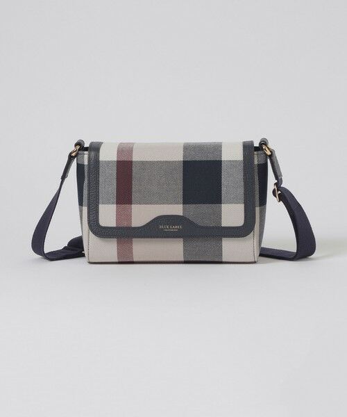 BLUE LABEL / BLACK LABEL CRESTBRIDGE / ブルーレーベル / ブラックレーベル・クレストブリッジ  ショルダーバッグ | クレストブリッジチェックキャンバスかぶせショルダー | 詳細21