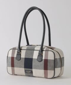 BLUE LABEL / BLACK LABEL CRESTBRIDGE / ブルーレーベル / ブラックレーベル・クレストブリッジ  ショルダーバッグ | クレストブリッジチェックキャンバスボストンバッグ