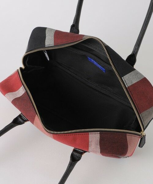 BLUE LABEL / BLACK LABEL CRESTBRIDGE / ブルーレーベル / ブラックレーベル・クレストブリッジ  ショルダーバッグ | クレストブリッジチェックキャンバスボストンバッグ | 詳細4