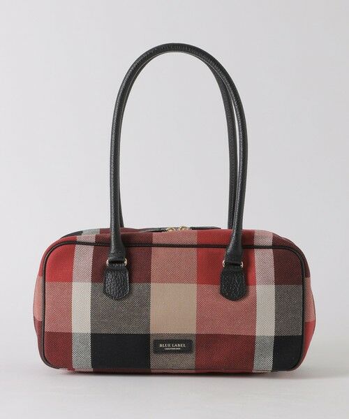 BLUE LABEL / BLACK LABEL CRESTBRIDGE / ブルーレーベル / ブラックレーベル・クレストブリッジ  ショルダーバッグ | クレストブリッジチェックキャンバスボストンバッグ | 詳細6