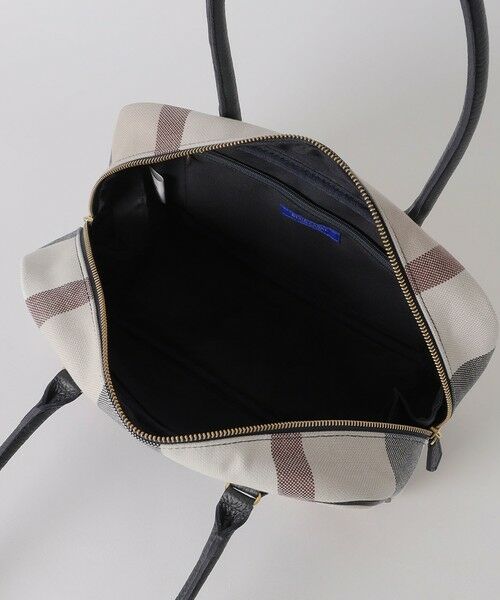 BLUE LABEL / BLACK LABEL CRESTBRIDGE / ブルーレーベル / ブラックレーベル・クレストブリッジ  ショルダーバッグ | クレストブリッジチェックキャンバスボストンバッグ | 詳細10