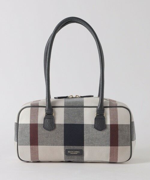 BLUE LABEL / BLACK LABEL CRESTBRIDGE / ブルーレーベル / ブラックレーベル・クレストブリッジ  ショルダーバッグ | クレストブリッジチェックキャンバスボストンバッグ | 詳細12