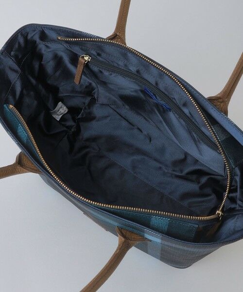 BLUE LABEL / BLACK LABEL CRESTBRIDGE / ブルーレーベル / ブラックレーベル・クレストブリッジ  ショルダーバッグ | クレストブリッジチェックPVCトート | 詳細10