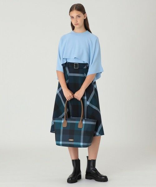 BLUE LABEL / BLACK LABEL CRESTBRIDGE / ブルーレーベル / ブラックレーベル・クレストブリッジ  ショルダーバッグ | クレストブリッジチェックPVCトート | 詳細8