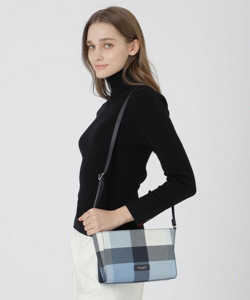 BLUE LABEL / BLACK LABEL CRESTBRIDGE / ブルーレーベル / ブラックレーベル・クレストブリッジ  ショルダーバッグ | クレストブリッジチェックPVCミニショルダー | 詳細8