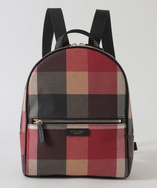 BLUE LABEL / BLACK LABEL CRESTBRIDGE / ブルーレーベル / ブラックレーベル・クレストブリッジ  ショルダーバッグ | クレストブリッジチェックPVCバックパック | 詳細6
