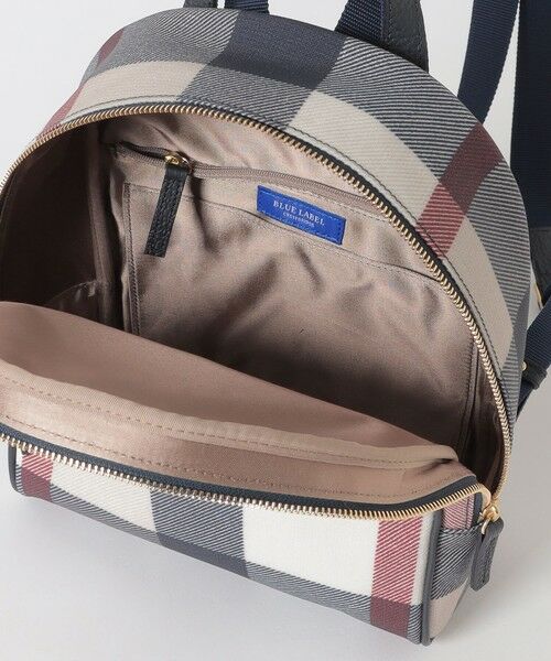 BLUE LABEL / BLACK LABEL CRESTBRIDGE / ブルーレーベル / ブラックレーベル・クレストブリッジ  ショルダーバッグ | クレストブリッジチェックPVCバックパック | 詳細21