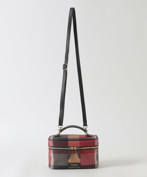 BLUE LABEL / BLACK LABEL CRESTBRIDGE / ブルーレーベル / ブラックレーベル・クレストブリッジ  ショルダーバッグ | クレストブリッジチェックPVCバニティショルダー | 詳細3