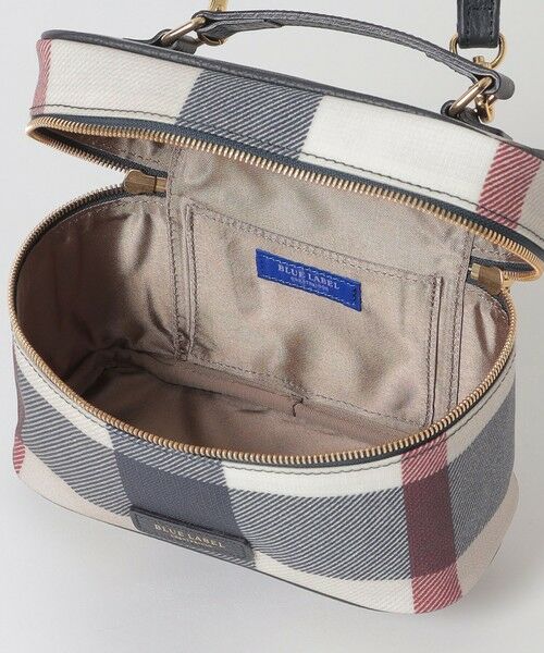 BLUE LABEL / BLACK LABEL CRESTBRIDGE / ブルーレーベル / ブラックレーベル・クレストブリッジ  ショルダーバッグ | クレストブリッジチェックPVCバニティショルダー | 詳細12