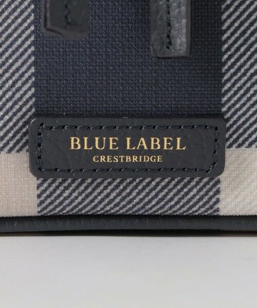 BLUE LABEL / BLACK LABEL CRESTBRIDGE / ブルーレーベル / ブラックレーベル・クレストブリッジ  ショルダーバッグ | クレストブリッジチェックPVCバニティショルダー | 詳細13